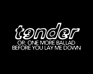 Cover art for T3NDER